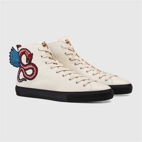 gucci boots with dragons|gucci winged dragon high top.